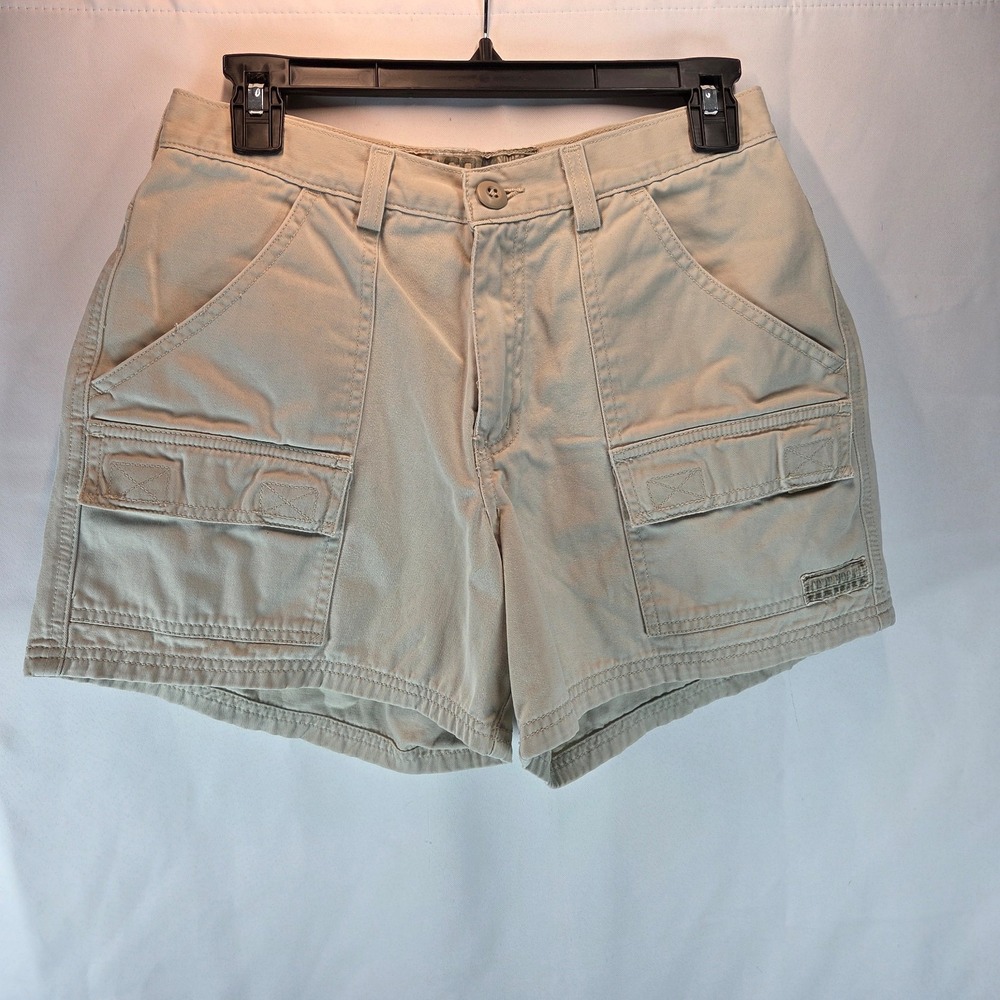 PAL CO Palmetto's Vtg Cargo Shorts 90's Khaki Military No 655 Women's Size‎ 7
